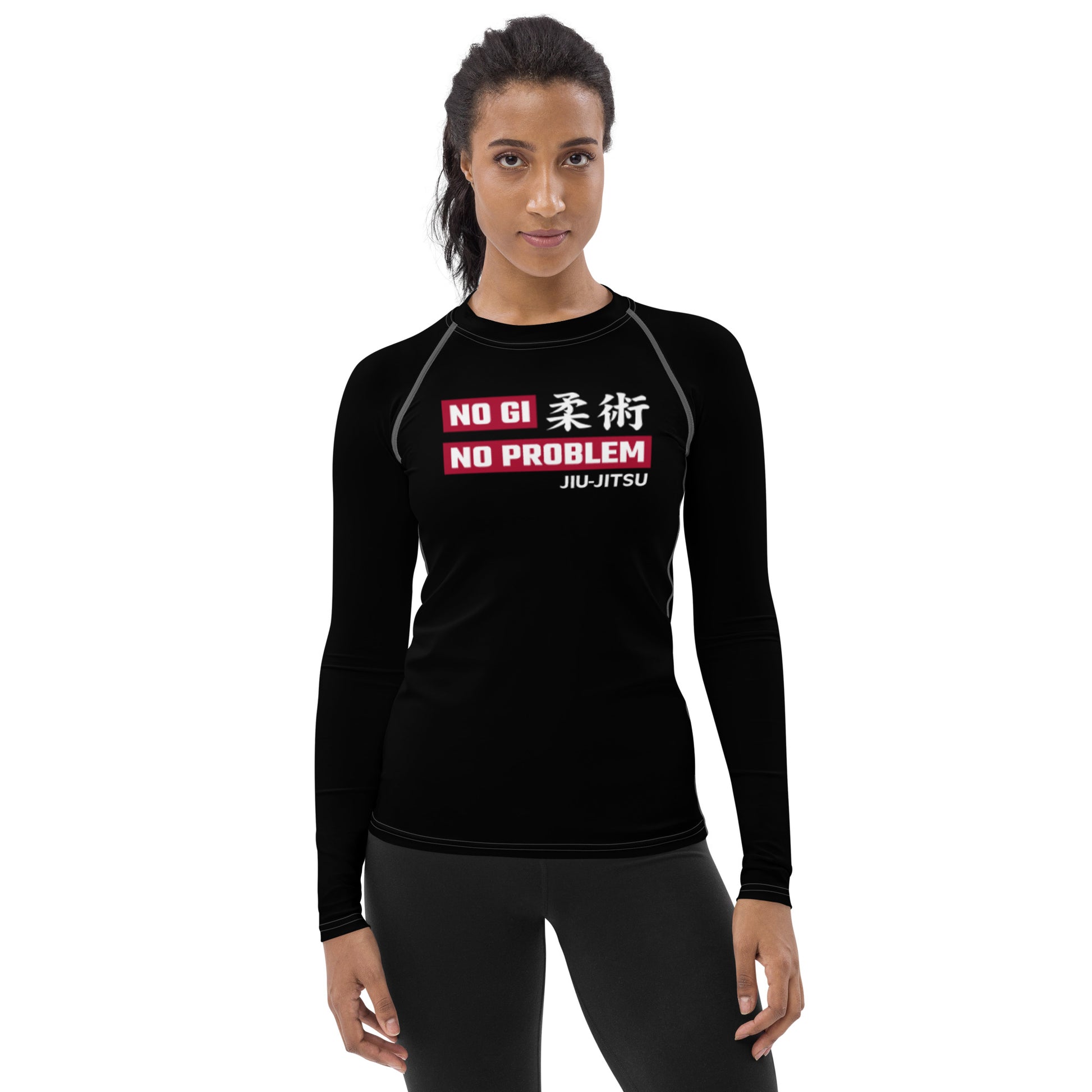 no gi gear No Gi No Problem Rash Guard – Women’s Jiu-Jitsu Training Top 3XL